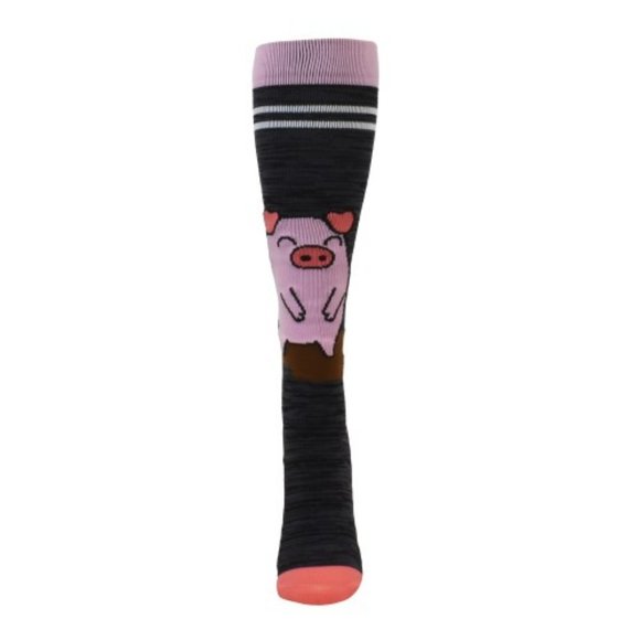 Muddy Pigs 10-14mmHG Fashion Light Compression Socks - Picture 2 of 3